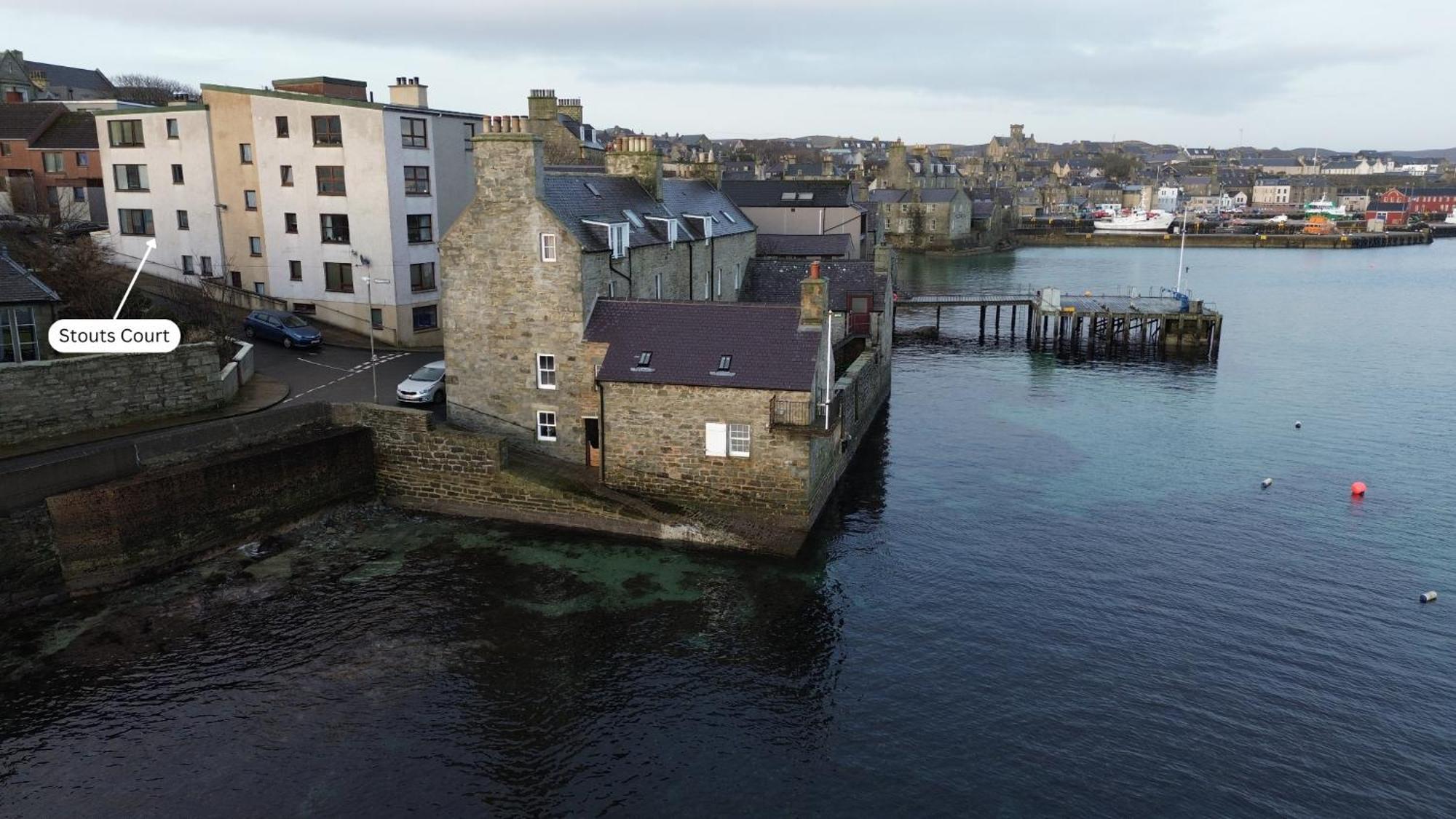 Stouts Court Apartment Lerwick Dış mekan fotoğraf